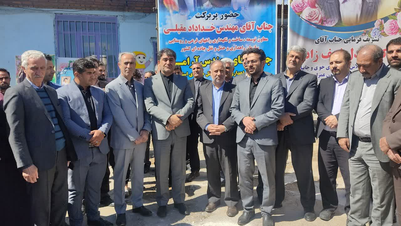آغاز عملیات اجرایی مدرسه 3 کلاسه خیر ساز در روستای فنایی خوی
