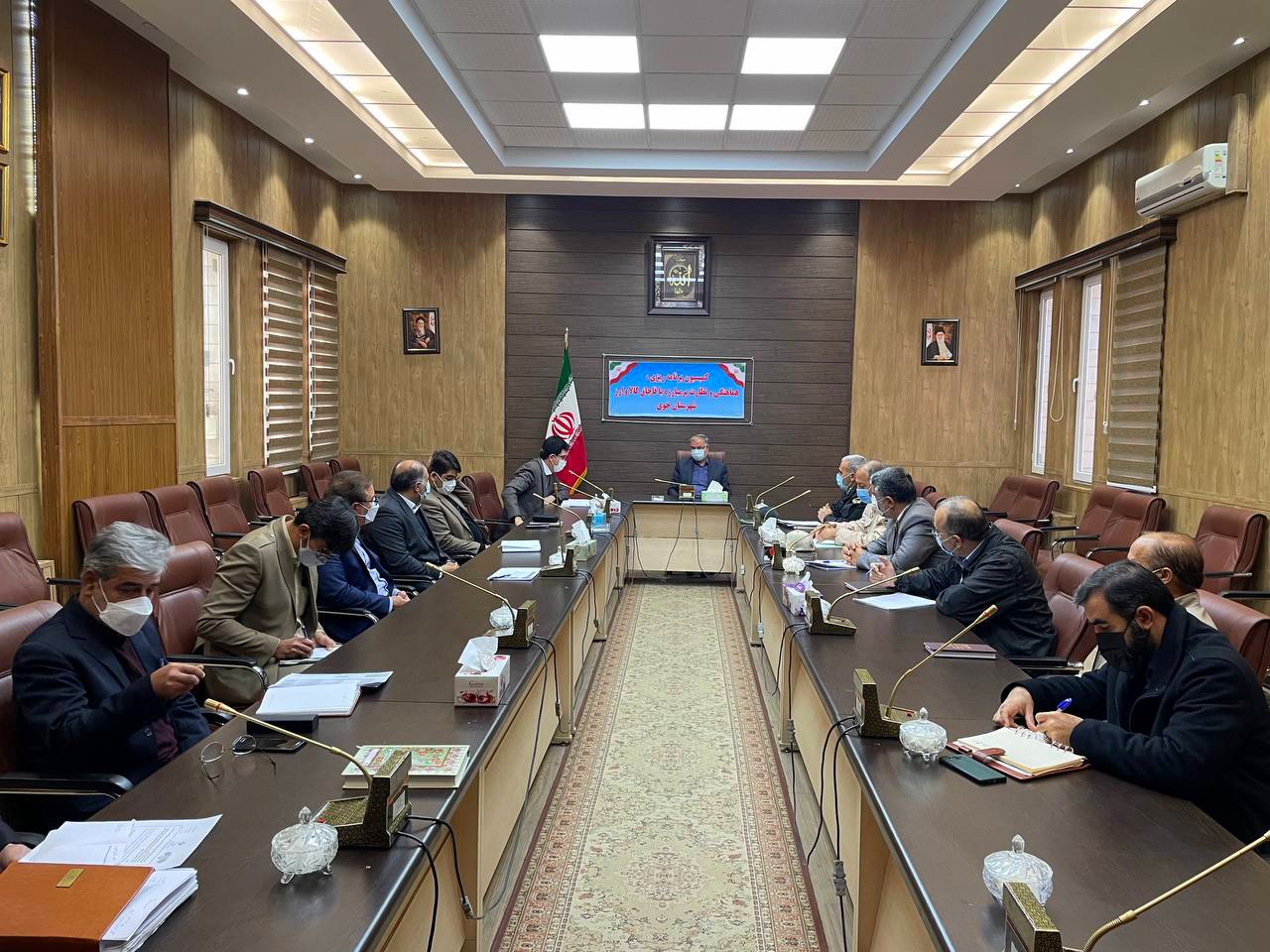 برگزاری جلسه کمیسیون برنامه ریزی، هماهنگی و نظارت بر مبارزه با قاچاق کالا و ارز شهرستان خوی