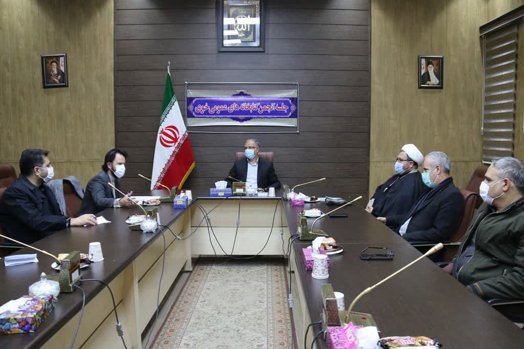 برگزاری جلسه انجمن کتابخانه های عمومی شهرستان خوی