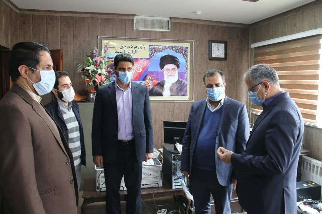 بازدید فرماندار ویژه شهرستان خوی و مدیرکل حراست استانداری از ستاد انتخابات شهرستان خوی و محل ثبت نام ششمین دوره انتخابات شوراهای اسلامی شهر