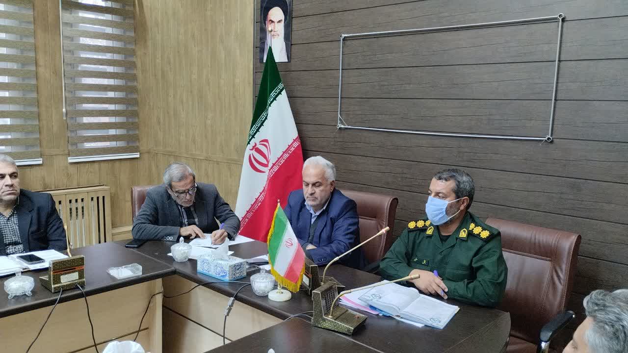 جلسه ستاد مدیریت بحران شهرستان برگزار شد