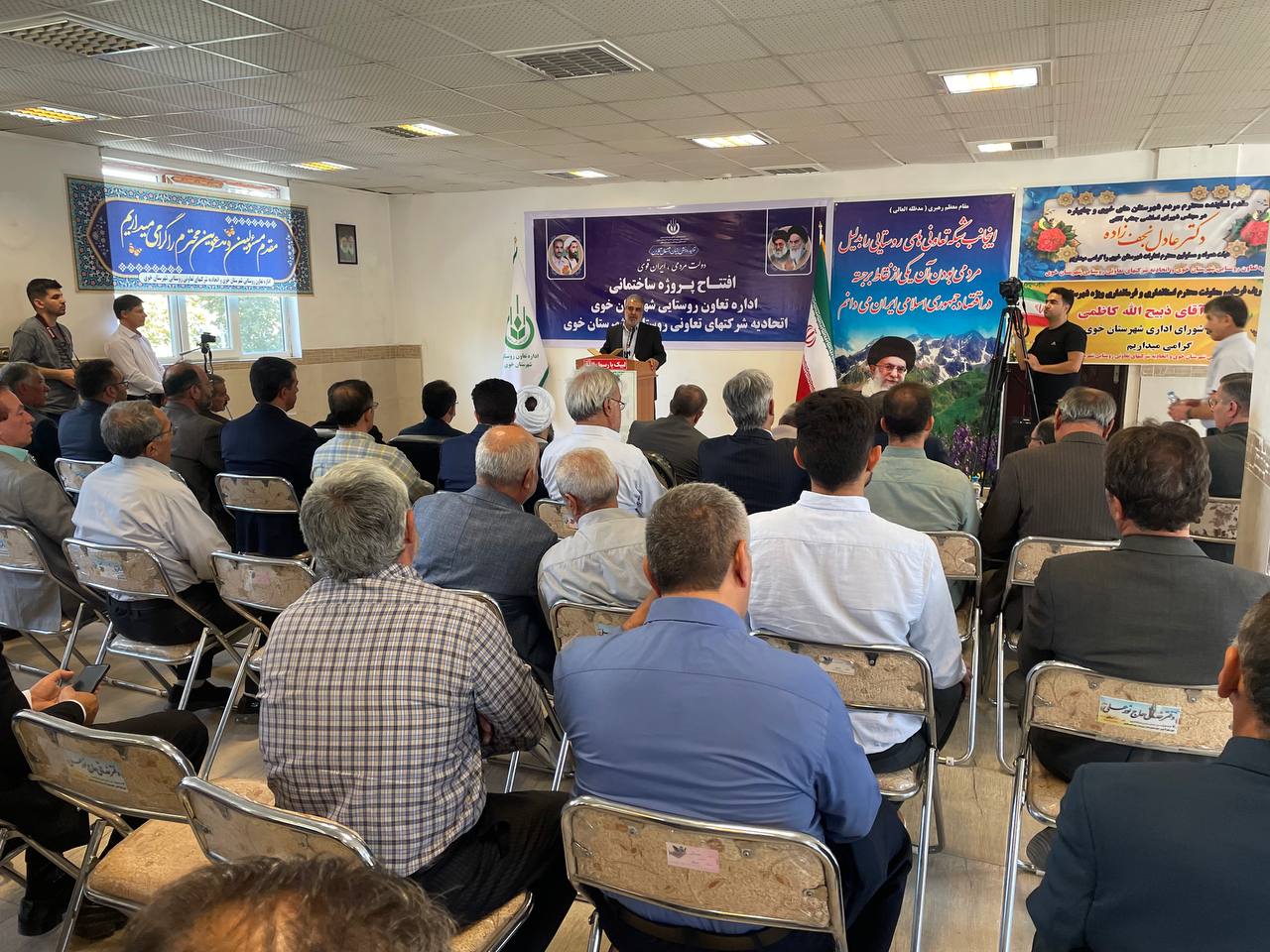 افتتاح 10 طرح عمرانی، آموزشی و خدماتی در خوی