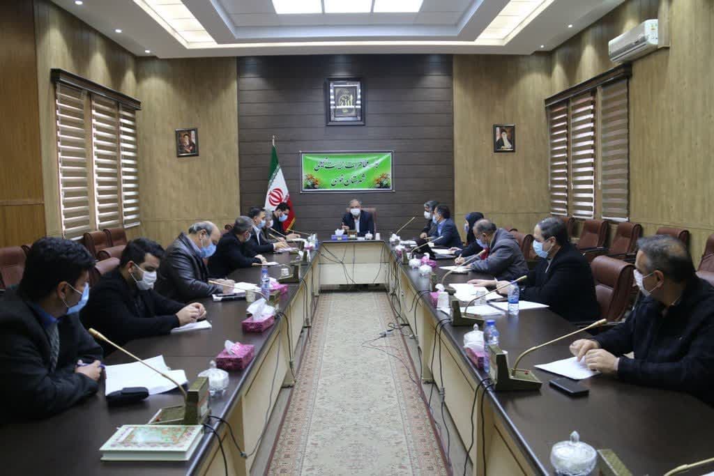 برگزاری جلسه کارگروه مدیریت مخاطرات طبیعی شهرستان خوی