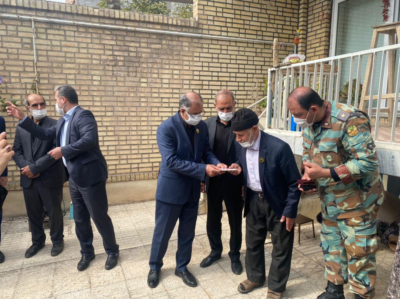 سفر فرمانده قرارگاه جهادی شمالغرب کشور به شهرستان خوی