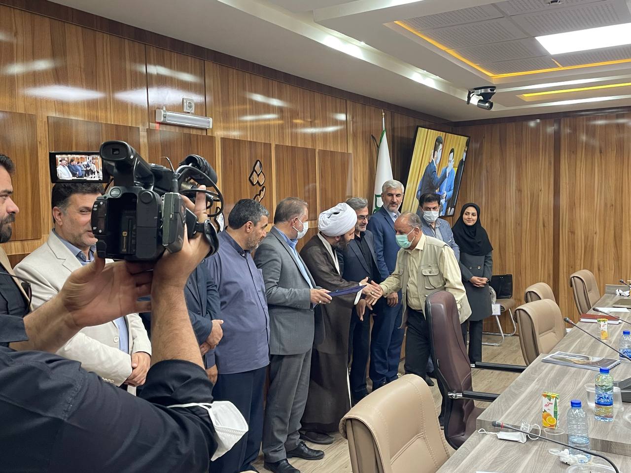 برگزاری مراسم تجلیل از خبرنگاران و اصحاب رسانه خوی