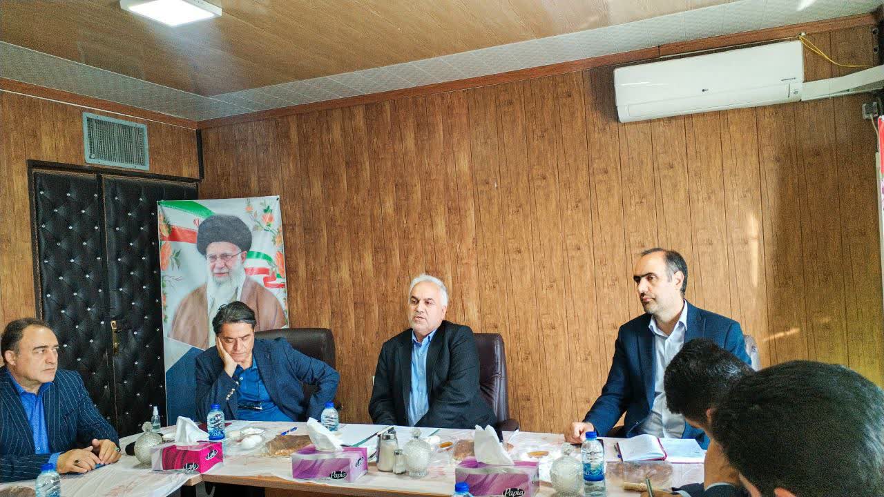 بازدید سرپرست فرمانداری از روند فعالیت کارخانه سیمان آذر آبادگان خوی