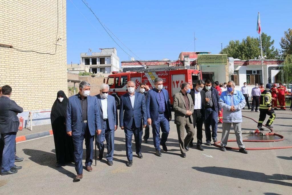 برگزاری مراسم گرامیداشت روز ملی آتش نشانی و خدمات ایمنی در شهرستان خوی