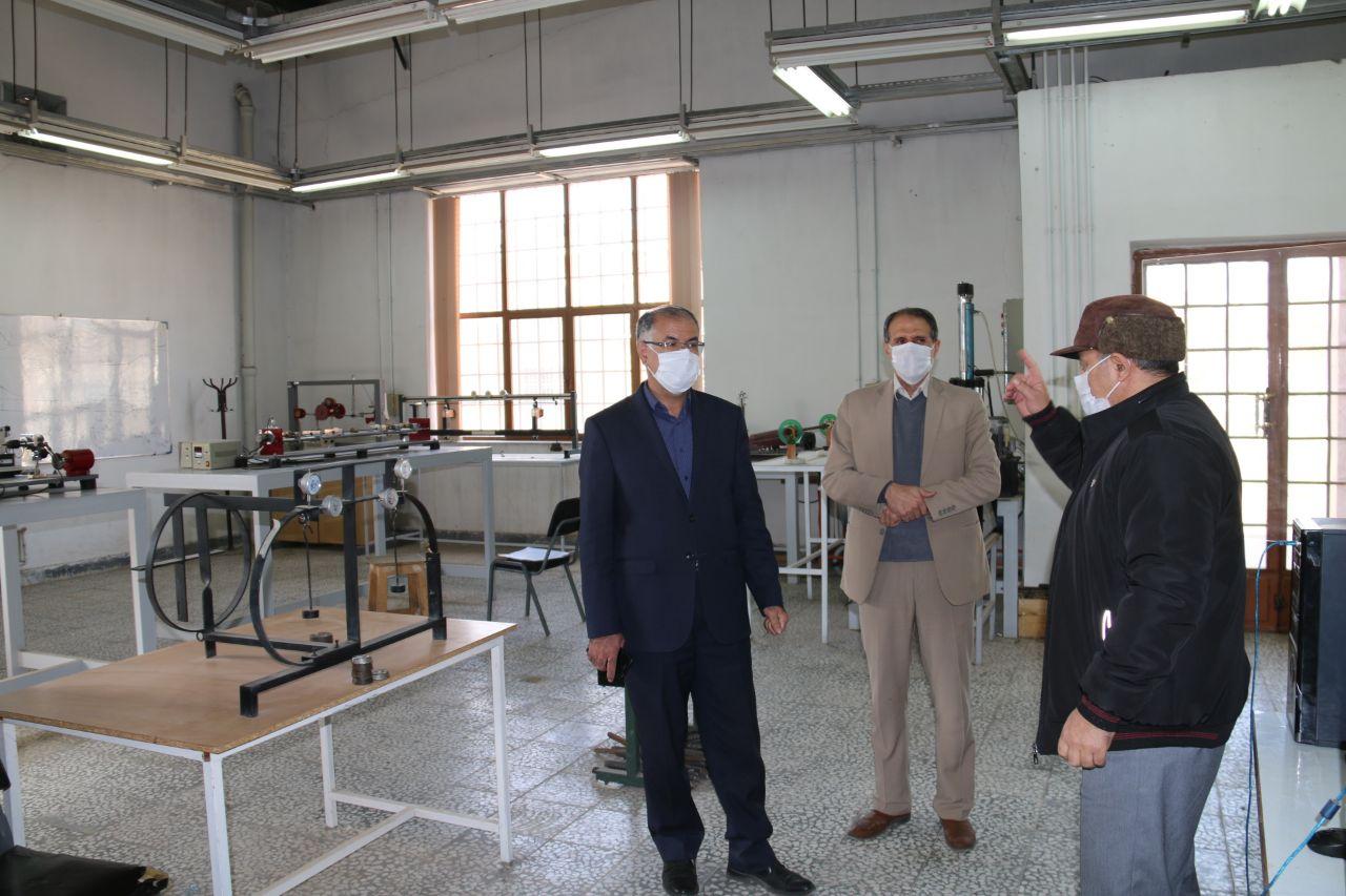 فرماندار شهرستان خوی در جریان بازدید از دانشگاه آزاد اسلامی بر ایفای نقش این دانشگاه در توسعه شهرستان تاکید نمود