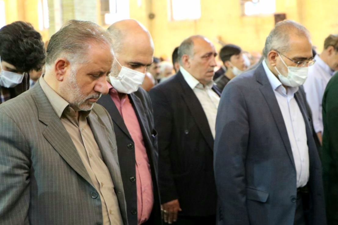 برپایی آیین عبادی سیاسی نماز جمعه شهرستان خوی با حضور معاون پارلمانی رئیس جمهور
