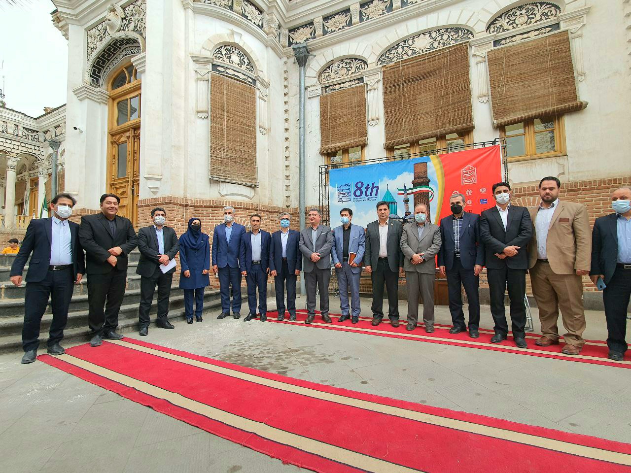 آئین رونمایی از پوستر های پنجمین جشنواره ملی و هشتمین همایش بین المللی شمس و مولانا