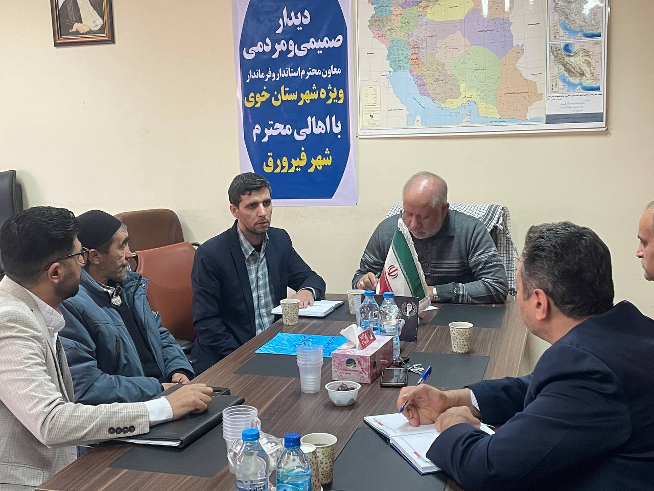 آلبوم تصویری/ برگزاری ملاقات مردمی فرماندار خوی با اهالی شریف بخش فیرورق