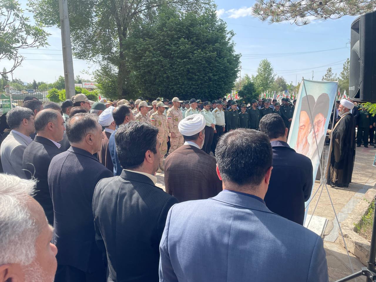 گلباران مزار مطهر شهدای خوی