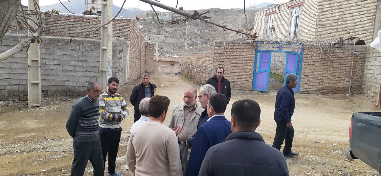 حضور میدانی فرماندار خوی از روستای یزدکان