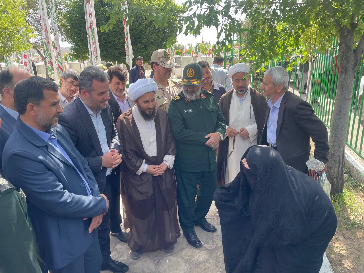 گلباران مزار مطهر شهدای خوی