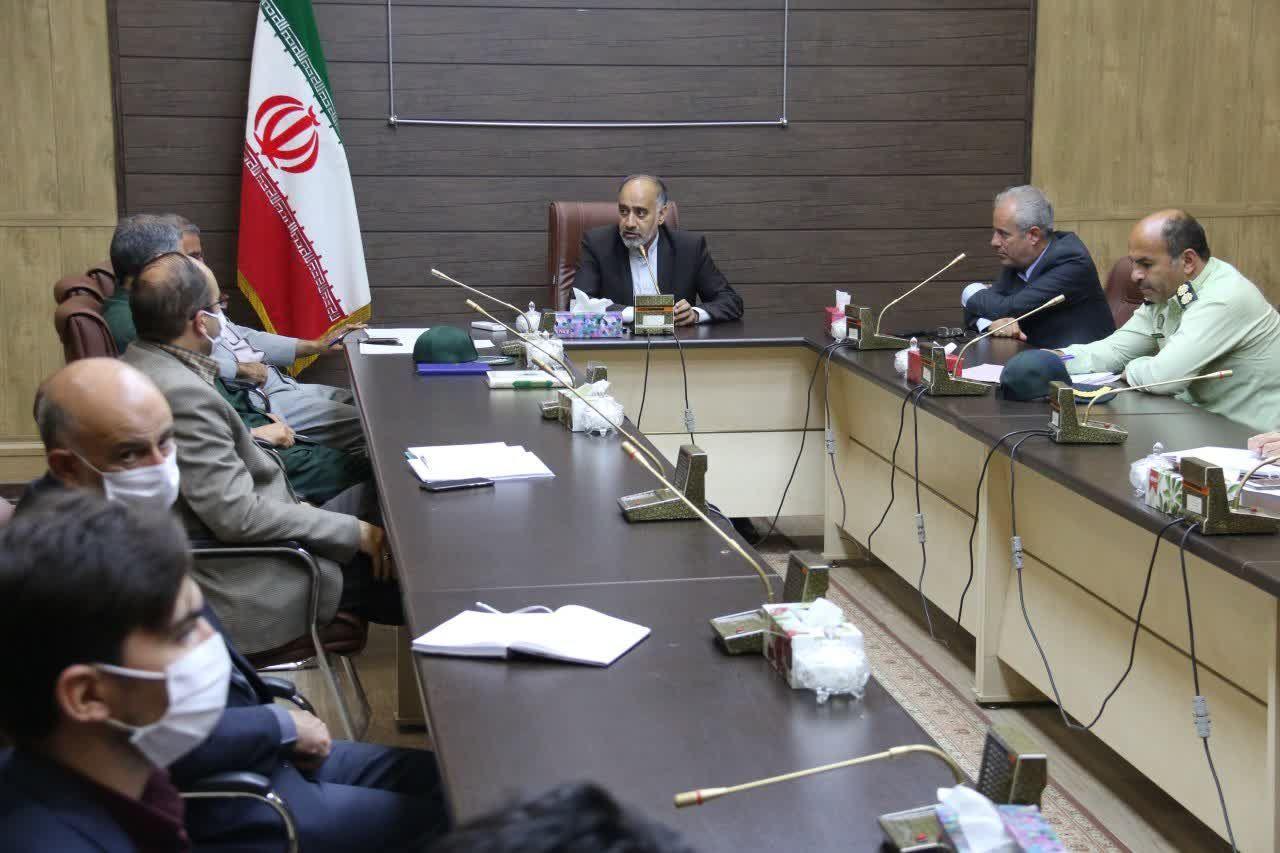 برگزاری جلسه ستاد پیشگیری از کرونا ویروس شهرستان خوی