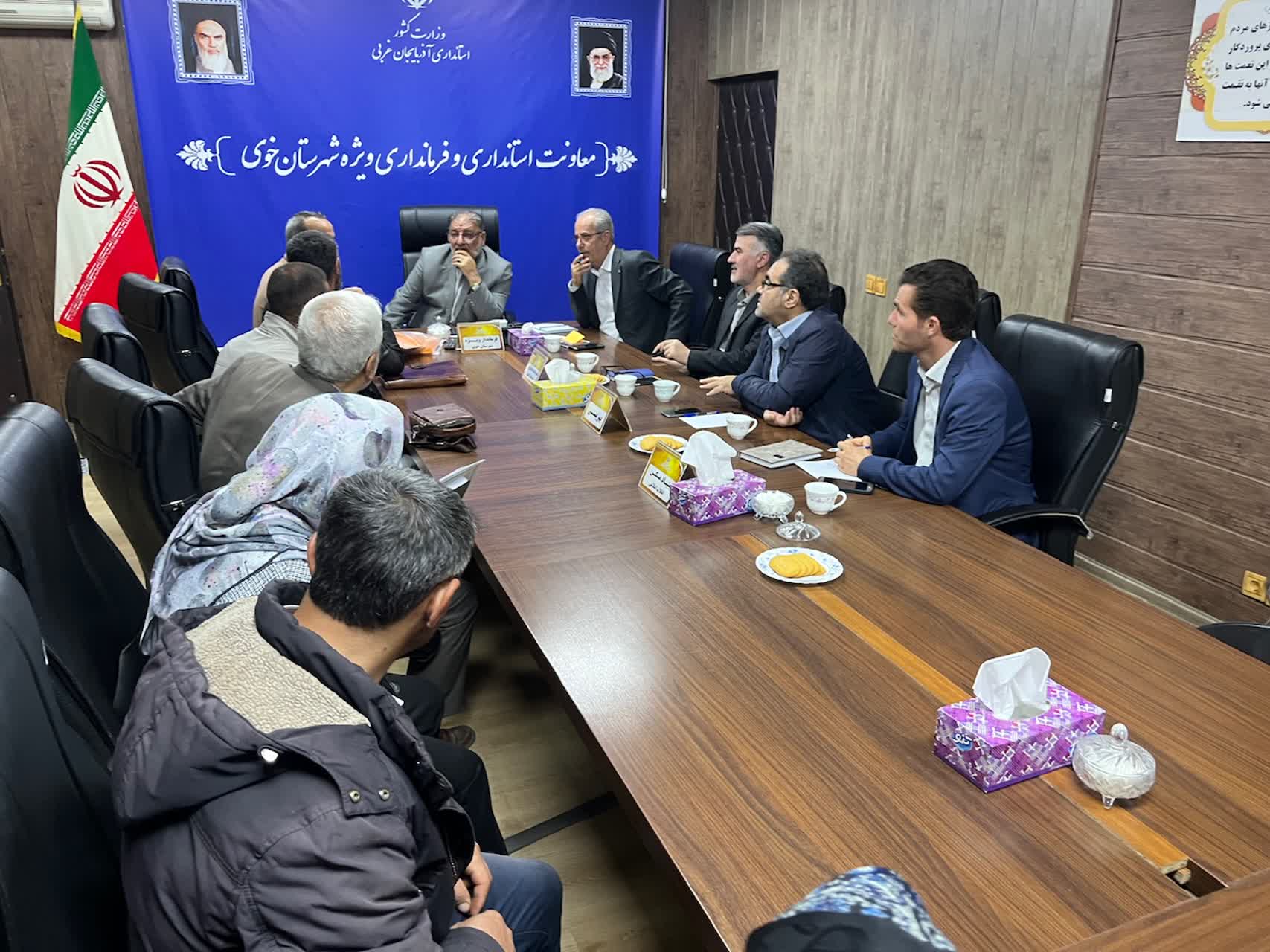 برگزاری ملاقات مردمی فرماندار ویژه شهرستان خوی