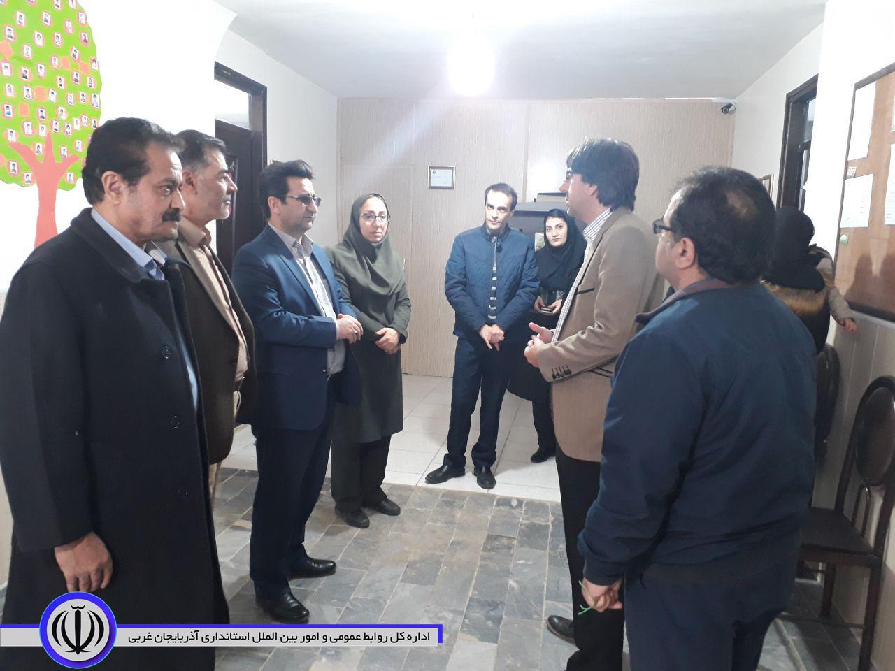 بازدید معاون سیاسی، امنیتی و اجتماعی فرماندارخوی از کانون ناشنوایان