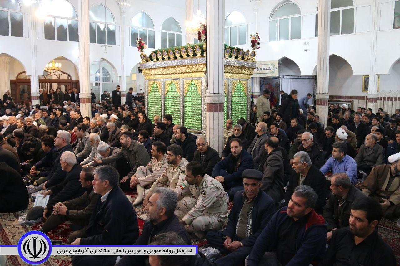 برگزاری مراسم بزرگداشت و گرامیداشت شهادت سردار سپهبد شهید قاسم سلیمانی در شهرستان خوی