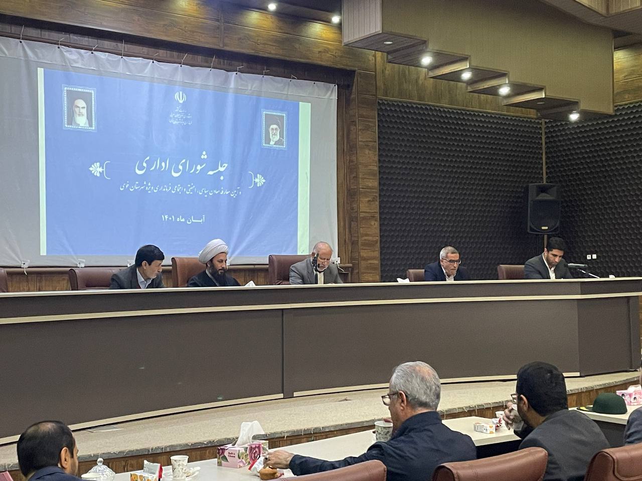 معارفه معاون سیاسی، امنیتی و اجتماعی فرماندار خوی