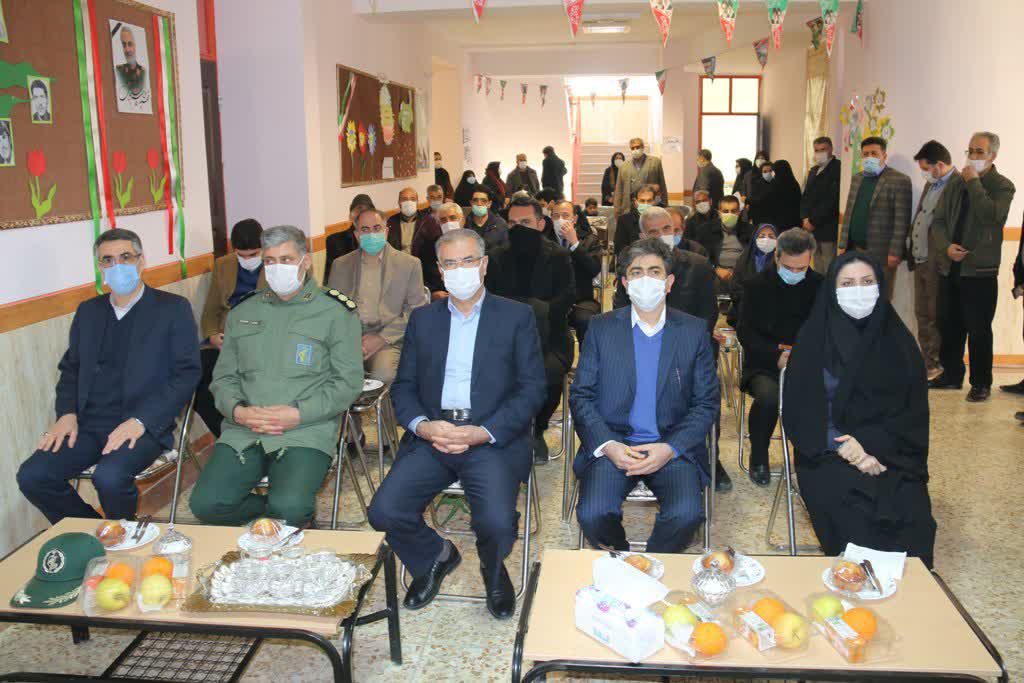 بمناسبت دهه مبارکه فجر: افتتاح مدرسه 12 کلاسه خیر ساز دکتر صدر در شهرستان خوی