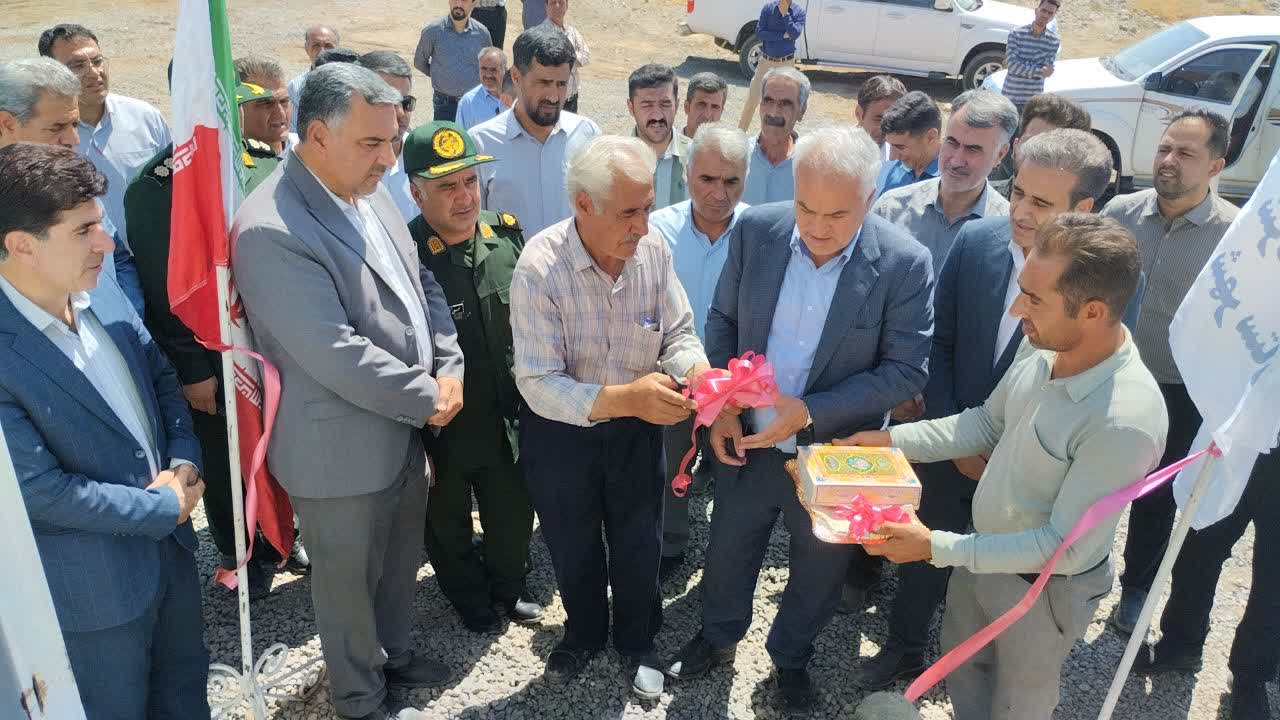 افتتاح طرح تامین آب شرب در روستاهای قیزقلعه و یاریم قیه