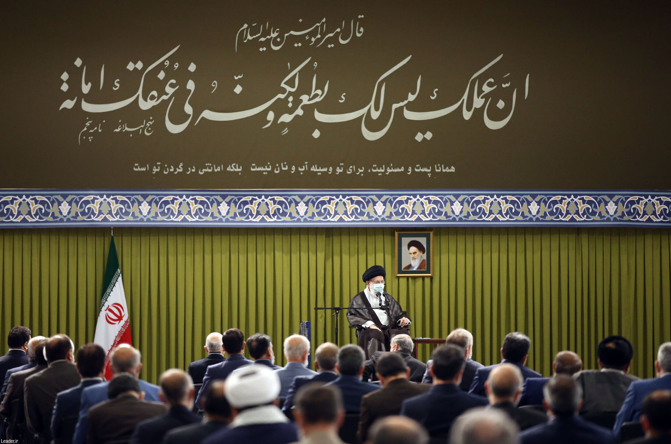 دیدار نمایندگان مجلس شورای اسلامی با رهبر معظم انقلاب