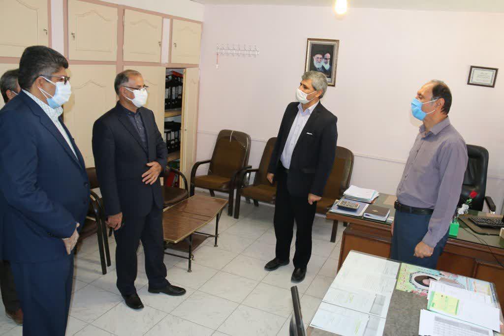 بازدید حسین عباسی معاون استاندار و فرماندار ویژه شهرستان خوی از آموزش و پرورش و دیدار و گفتگو با رئیس و کارکنان این اداره