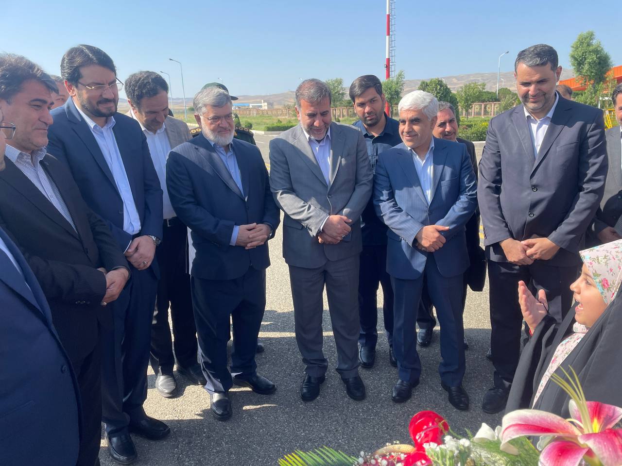 آلبوم تصویری/ سفر وزیر راه شهر سازی به خوی