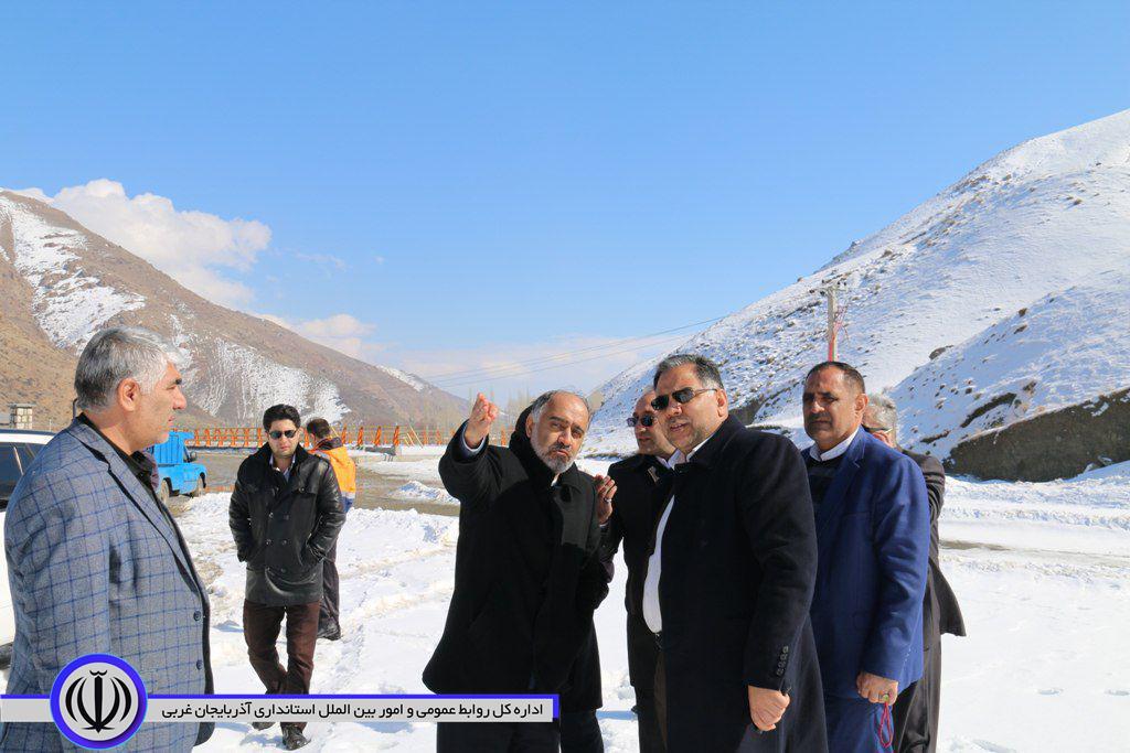 بازدید معاون هماهنگی امور اقتصادی و توسعه منابع استانداری آذربایجان غربی از مرز رازی خوی