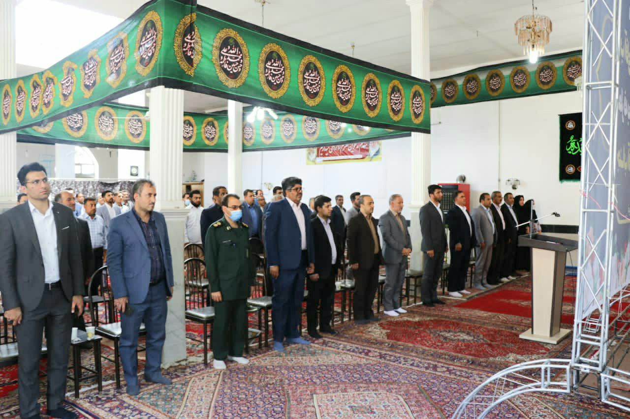 مراسم تکریم و معارفه بخشدار فیرورق