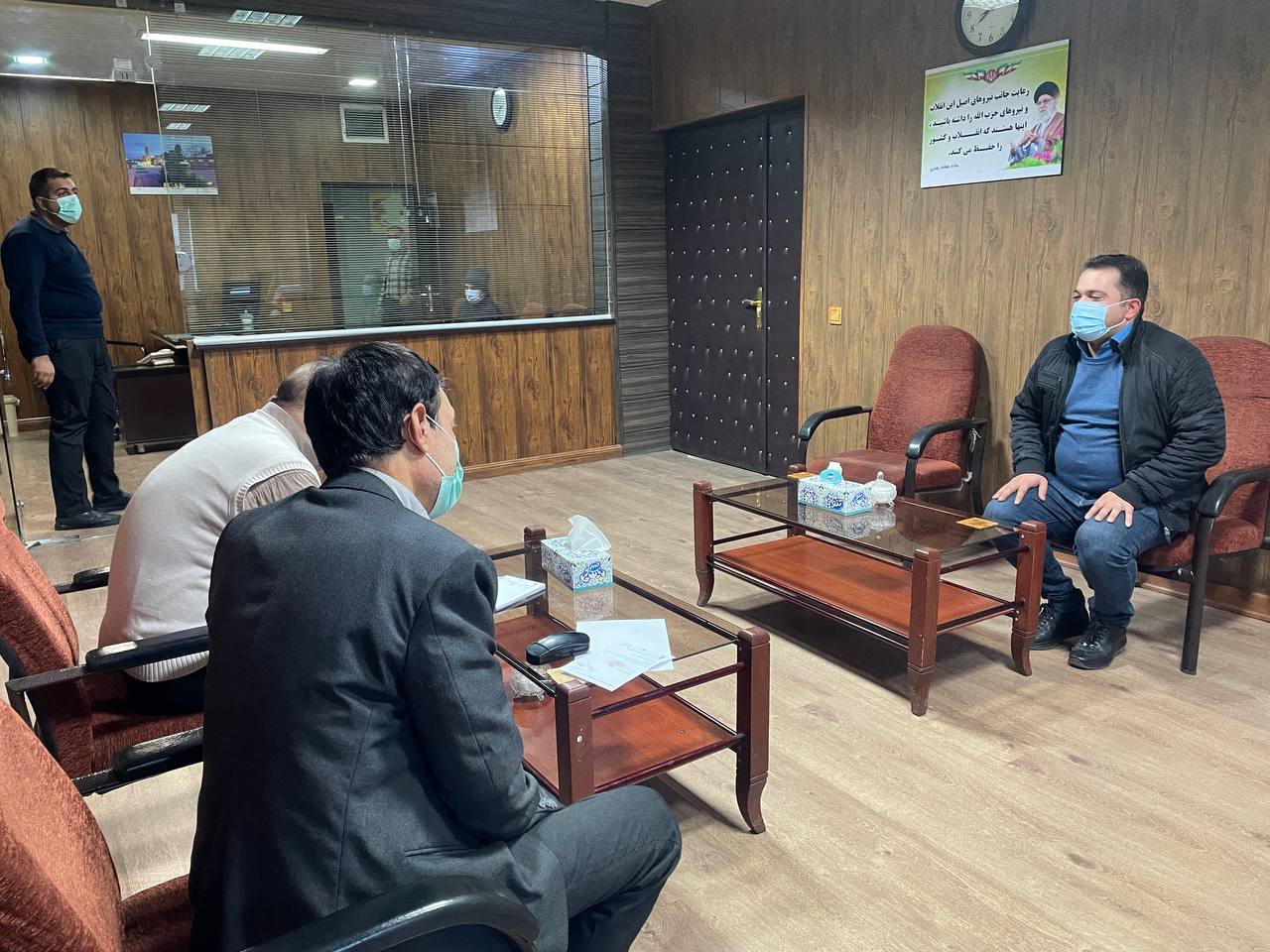 برگزاری ملاقات مردمی فرماندار خوی