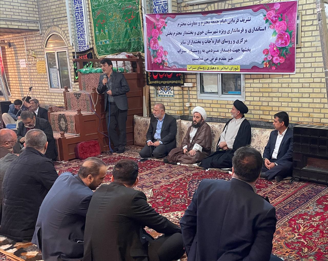 بررسی مسایل و مشکلات روستای سراب