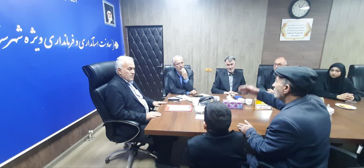 برگزاری ملاقات مردمی فرماندار ویژه شهرستان خوی