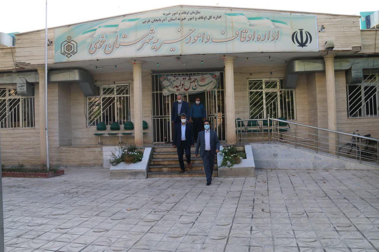 بازدید سرزده سرپرست معاونت استانداری و فرمانداری ویژه شهرستان خوی از ادارات