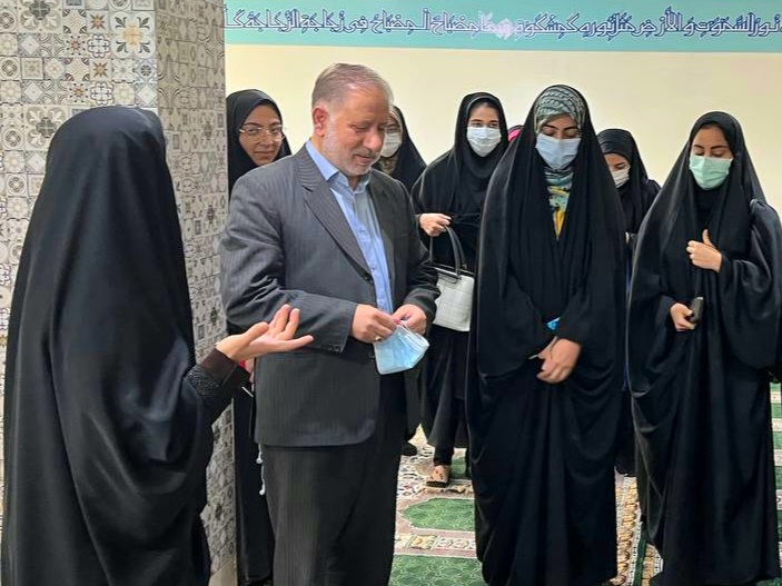 دیدار فرماندار شهرستان خوی با دانشجویان مرکز آموزش عالی شهید مطهری خوی