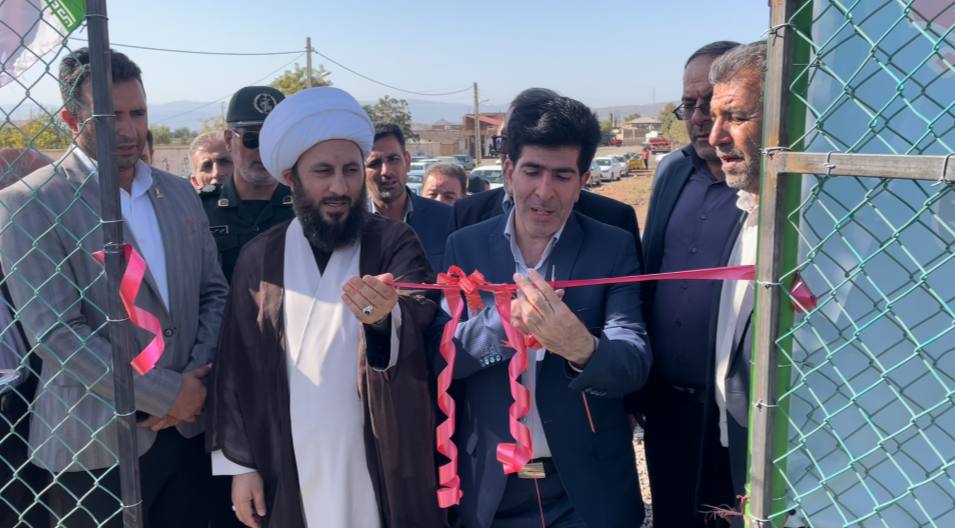 افتتاح و آغاز عملیات اجرایی 6 طرح عمرانی، کشاورزی و خدماتی در خوی