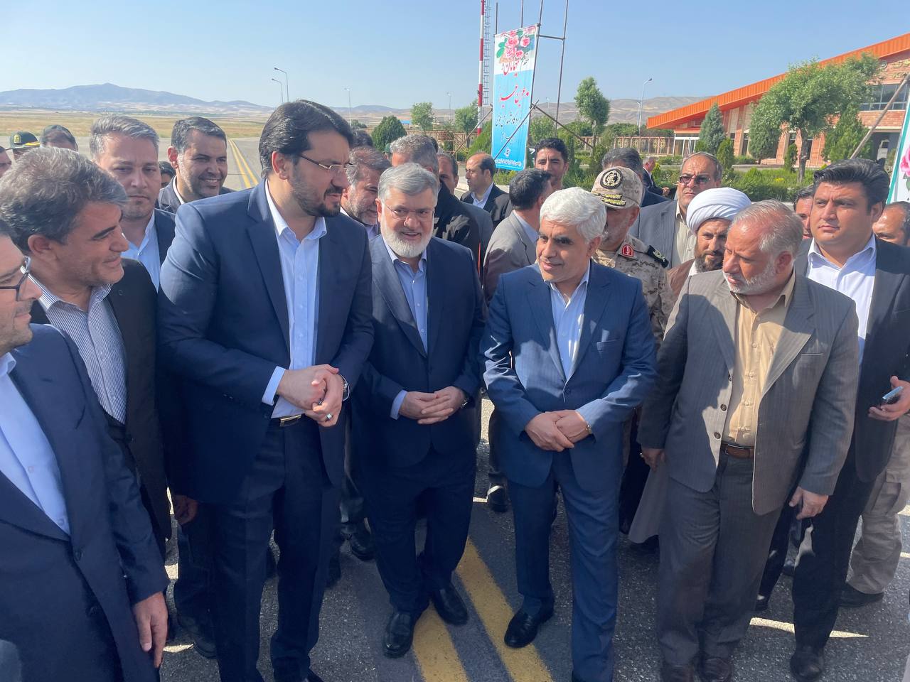 آلبوم تصویری/ سفر وزیر راه شهر سازی به خوی