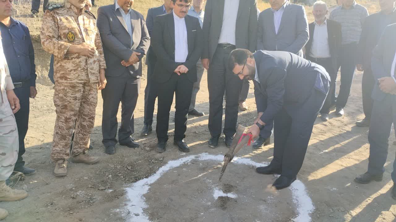 کلنگزنی پروژه آبرسانی روستای قشلاق تاریمیش قطور