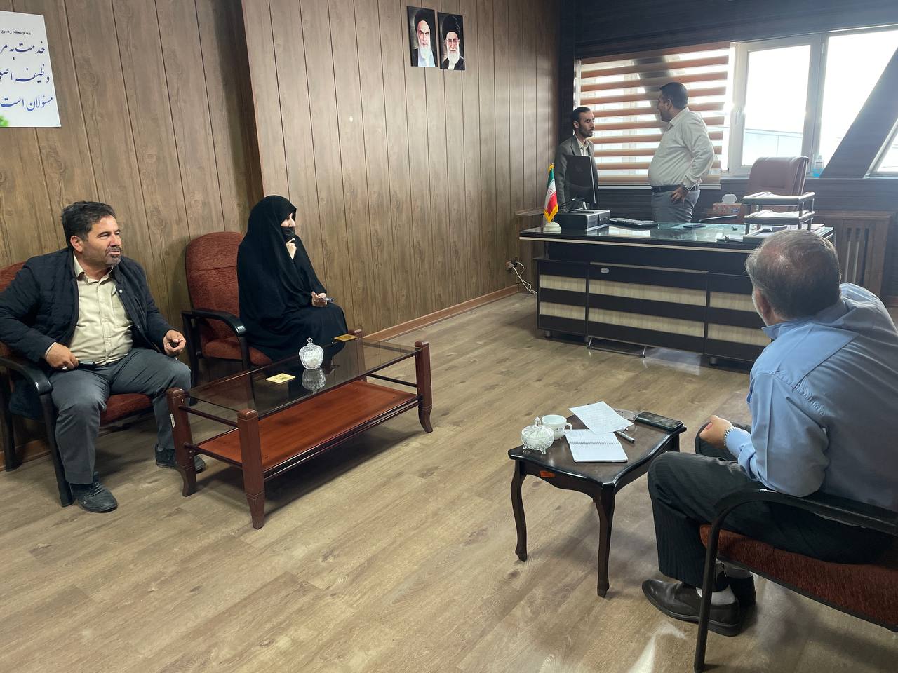 برگزاری ملاقات مردمی فرماندار خوی