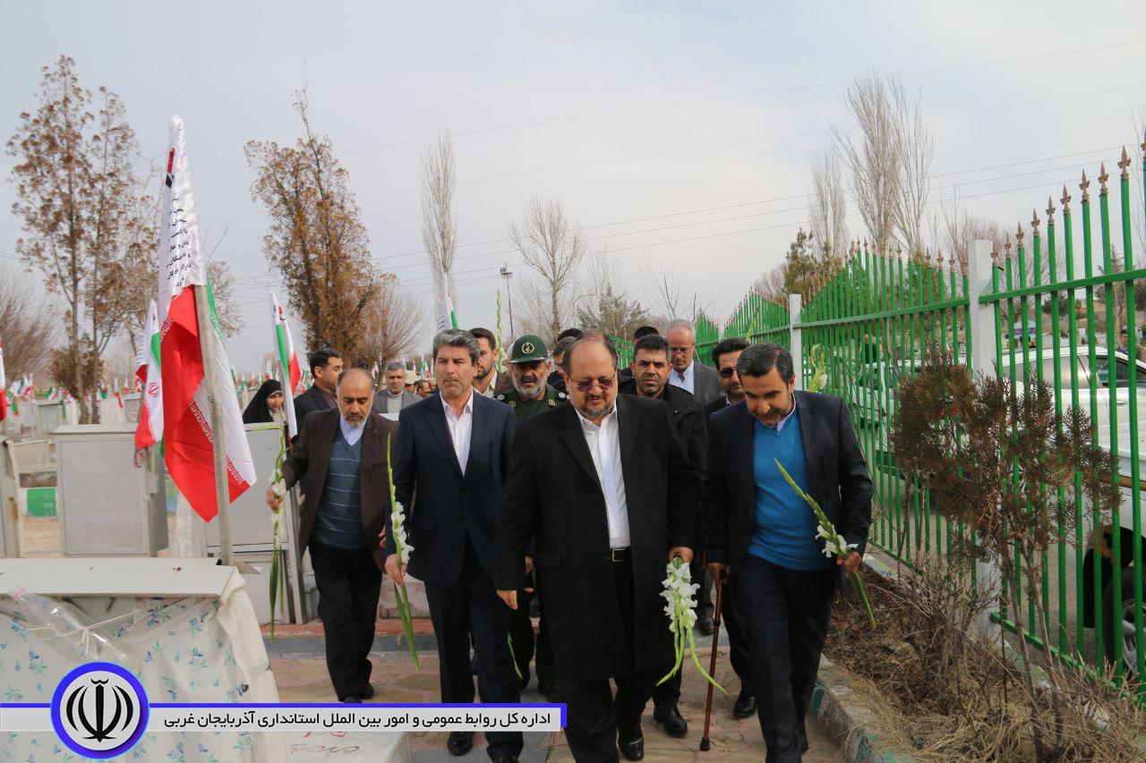 سفر وزیر تعاون، کار و رفاه اجتماعی و استاندار آذربایجان غربی به شهرستان خوی