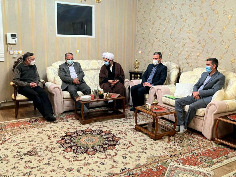 دیدار فرماندار ویژه شهرستان خوی با جانبازان سرافراز