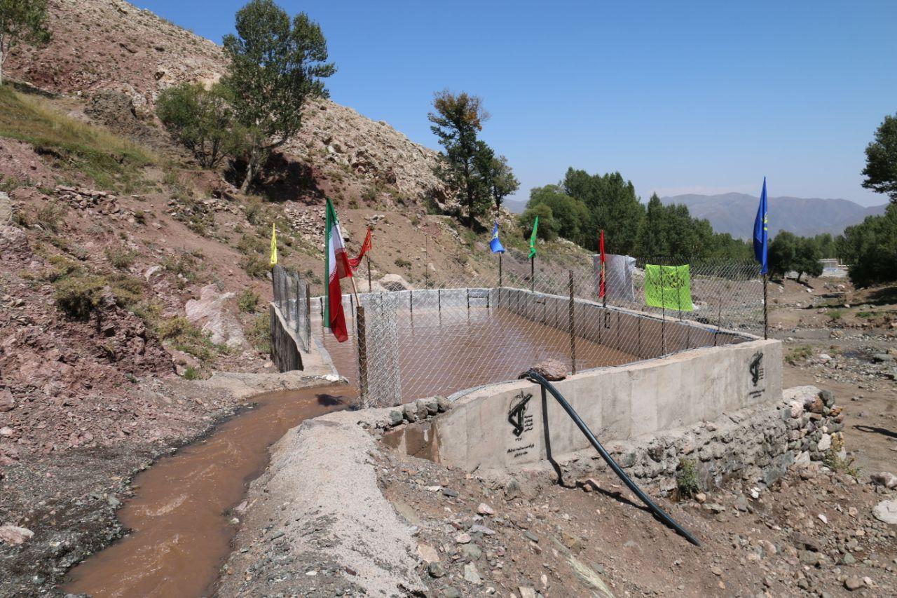 افتتاح پروژه آبرسانی به بخش کشاورزی در روستای گرمدرق شهرستان خوی