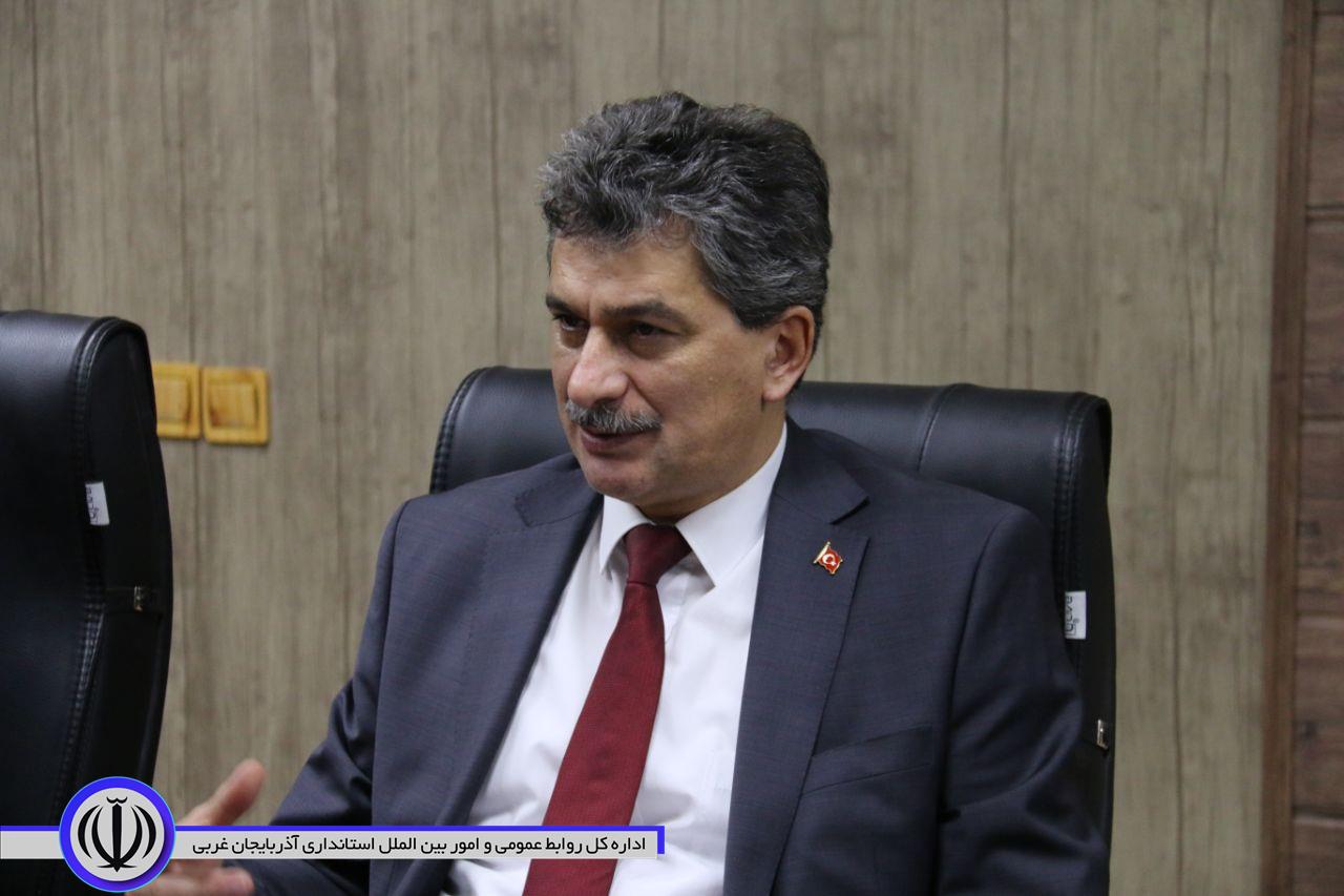 دیدار فرماندار شهرستان خوی با سفیر ترکیه در ایران