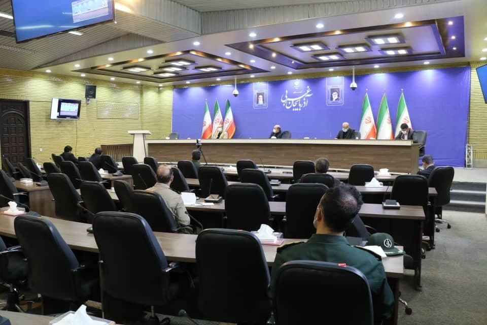 برگزاری جلسه ستاد مقابله با کرونا به ریاست معاون سیاسی، امنیتی و اجتماعی استاندار آذربایجان غربی و ارتباط فرماندار ویژه شهرستان خوی از طریق ویدئو کنفرانس