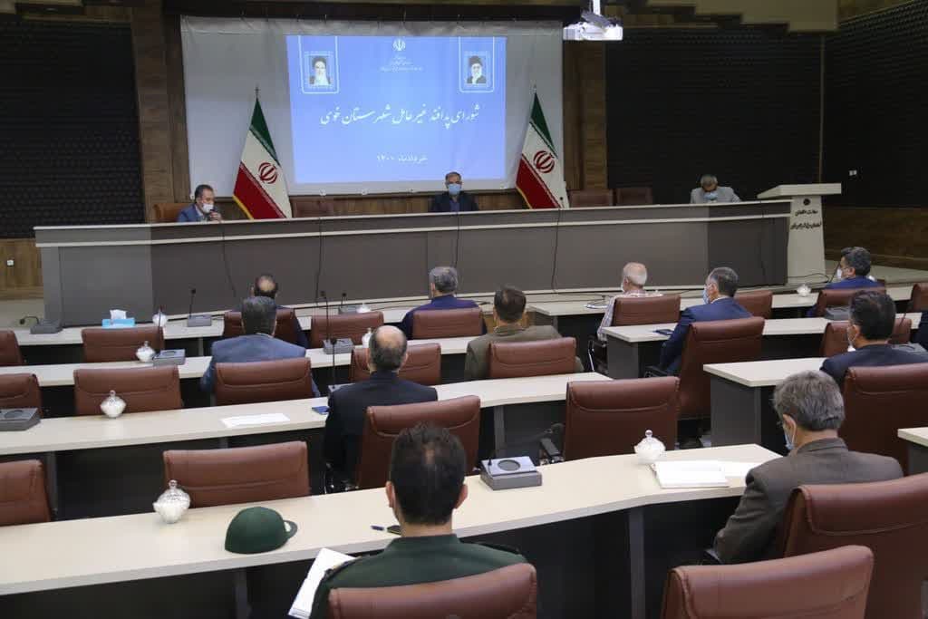 برگزاری جلسه شورای پدافند غیرعامل شهرستان خوی