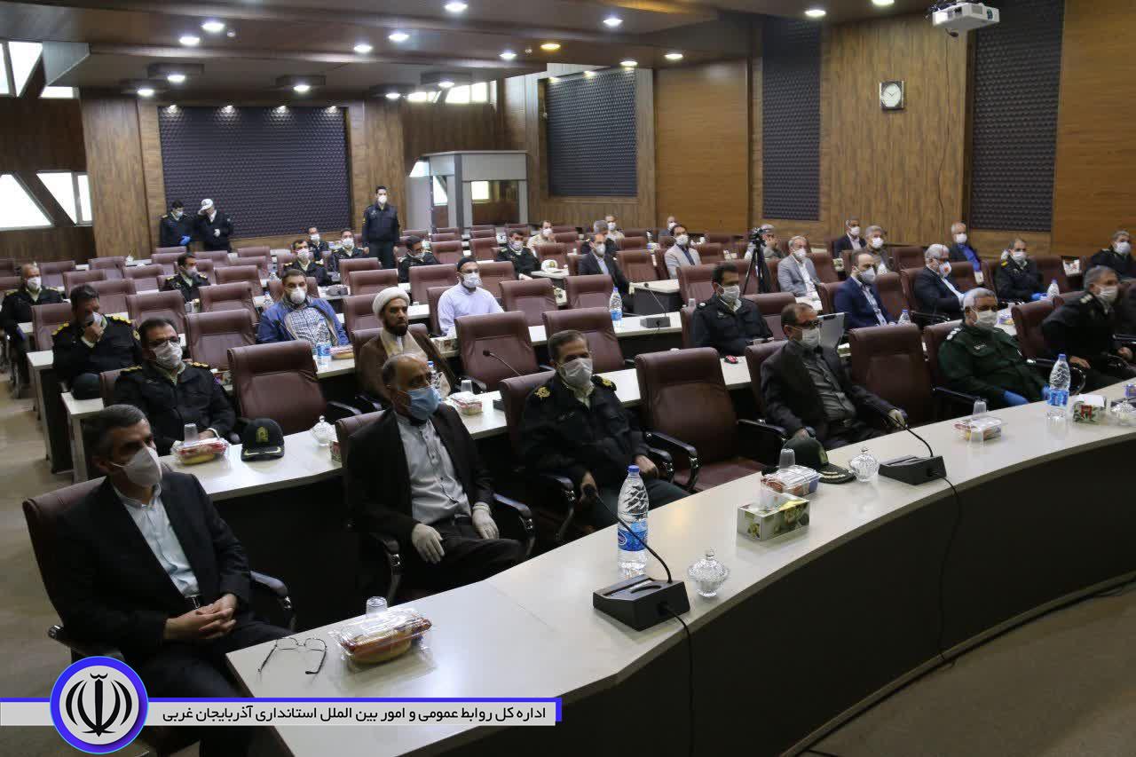 برگزاری مراسم تکریم و معارفه فرماندهی انتظامی شهرستان خوی