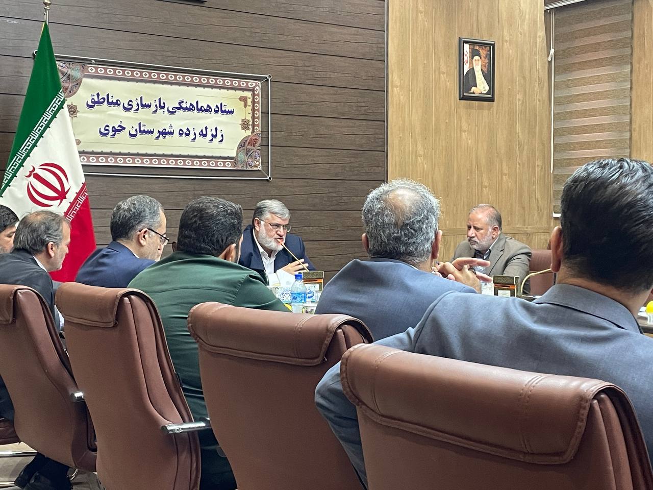 آلبوم تصویری/ برگزاری جلسه ستاد بازسازی مناطق زلزلهزده خوی به ریاست استاندار آذربایجانغربی