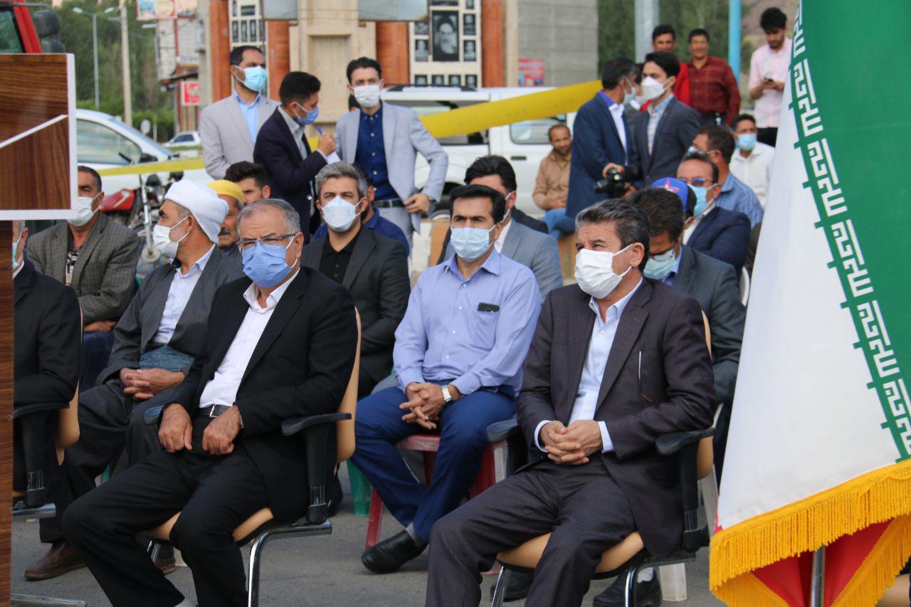 کلنگ زنی گازرسانی به شهر قطور با حضور استاندار آذربایجان غربی