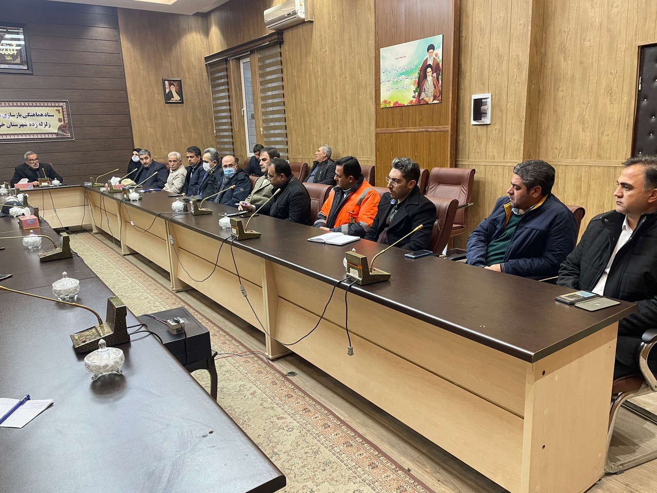 آلبوم تصویری/ برگزاری سومین جلسه ستاد بازسازی مناطق زلزله زده خوی