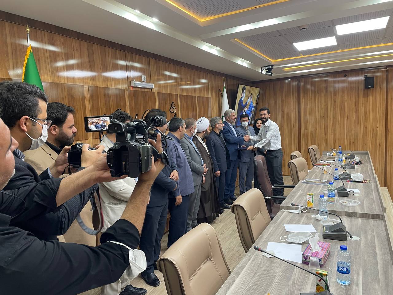 برگزاری مراسم تجلیل از خبرنگاران و اصحاب رسانه خوی